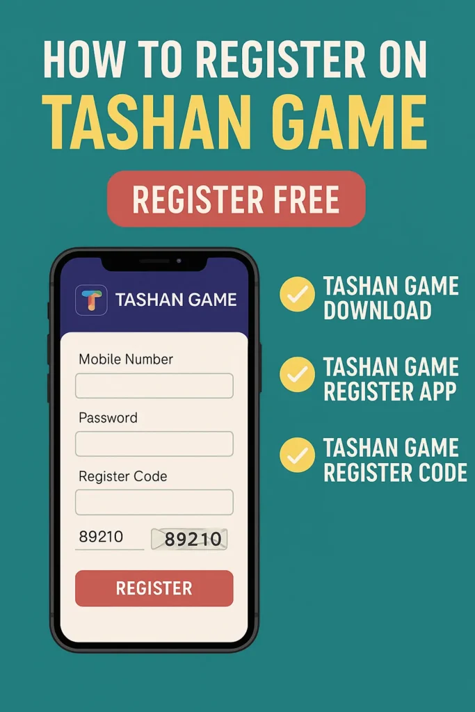 Tashan Game Register